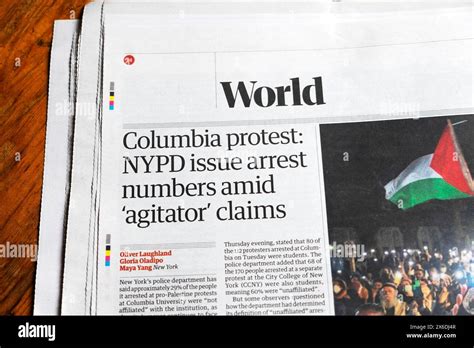 columbia protest
